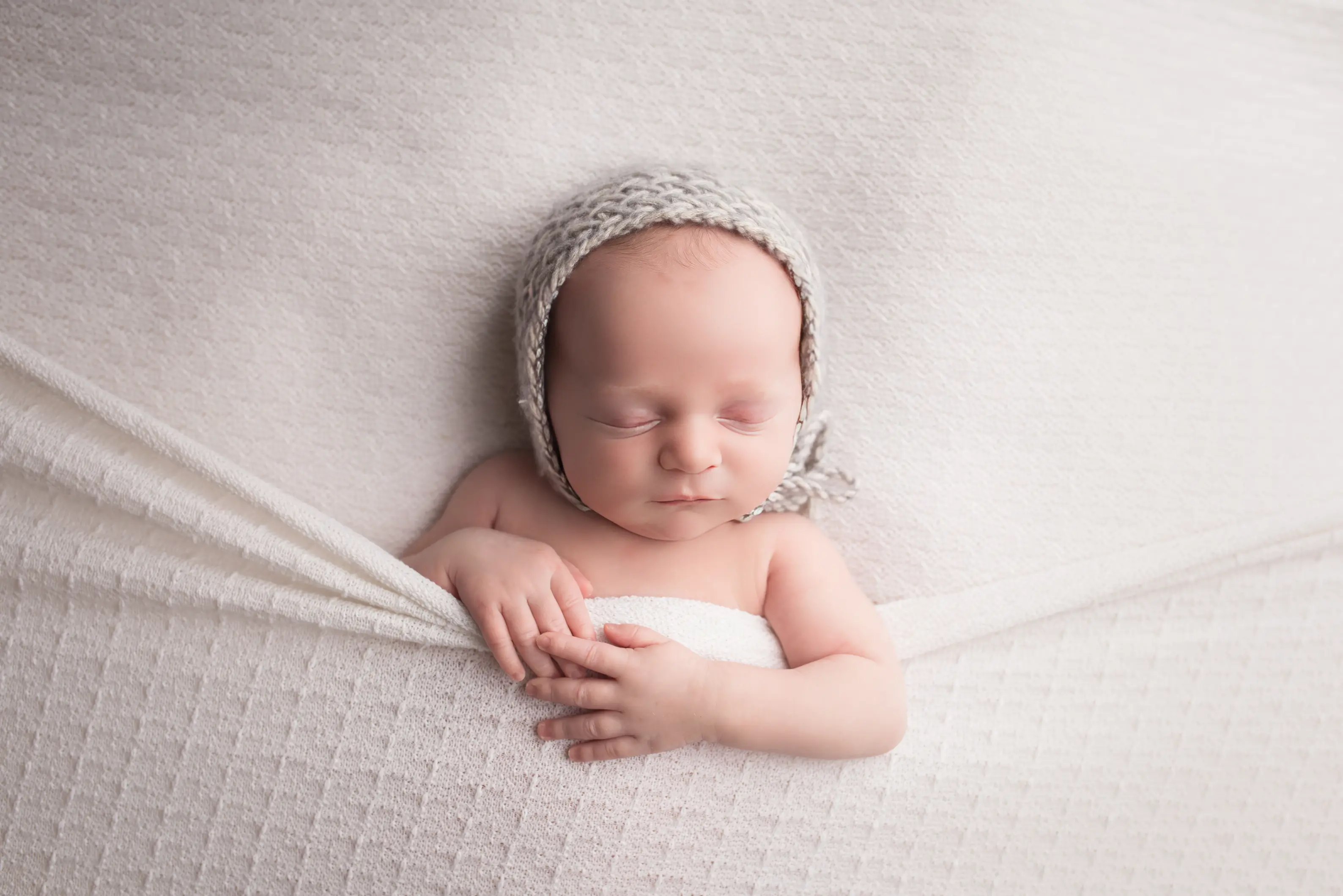 Newborn baby portrait